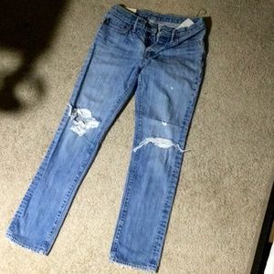 ABERCROMBIE AND FITCH JEANS ( i have like 5 pairs btw )